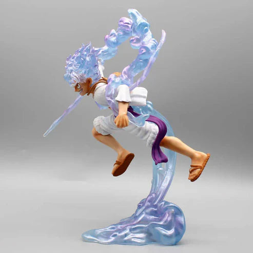 Luffy Sun God Dancing White Battle 27cm Figure - One Piece