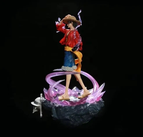 Luffy 41 cm Bloody Luffy Light Action Figure - One Piece