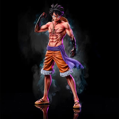 Luffy Red Flame Standing 24cm - One Piece