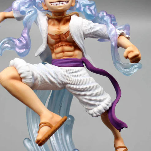 Luffy Sun God Dancing White Battle 27cm Figure - One Piece