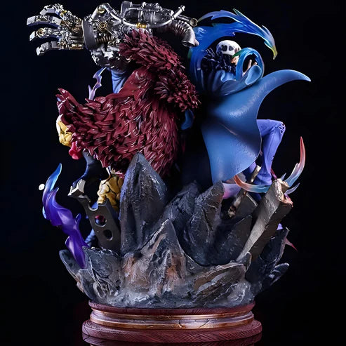 Three Captain One Piece Kid Law Luffy 22cm Action Figure - One Piece