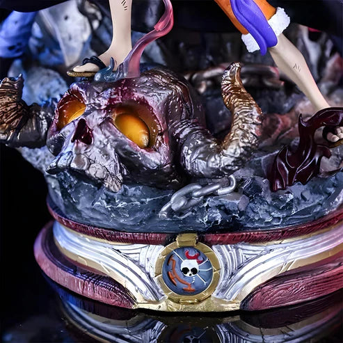 Three Captain One Piece Kid Law Luffy 22cm Action Figure - One Piece